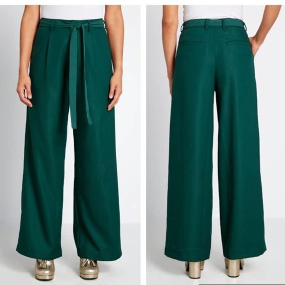 ModCloth NEW High Rise Wide Leg Trouser Pants
